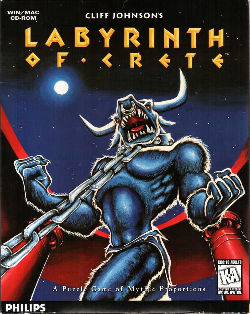 Cliff Johnson's Labyrinth of Crete cover