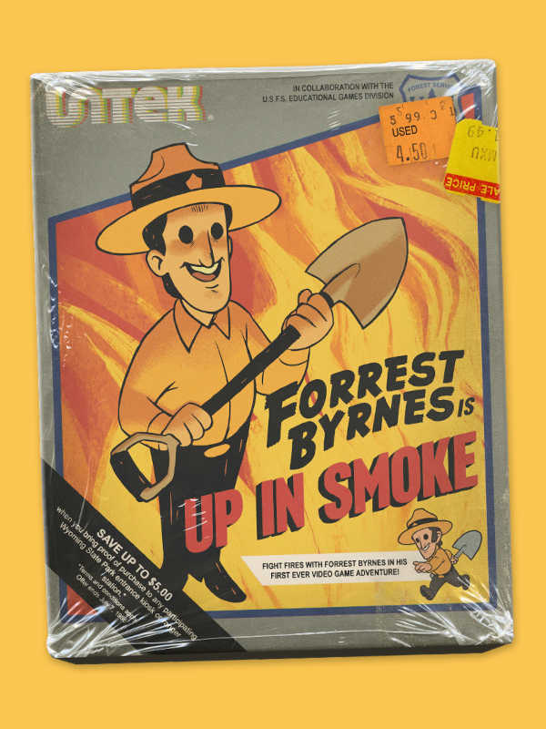 Forrest Byrnes: Up in Smoke cover