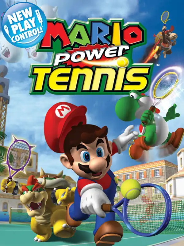 New Play Control! Mario Power Tennis cover
