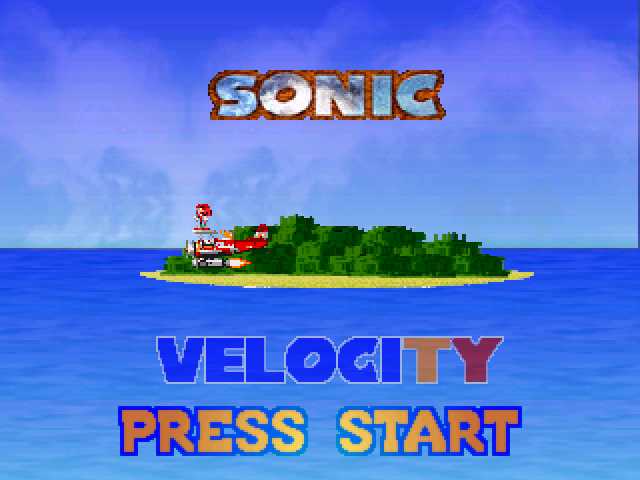 Sonic Velocity cover