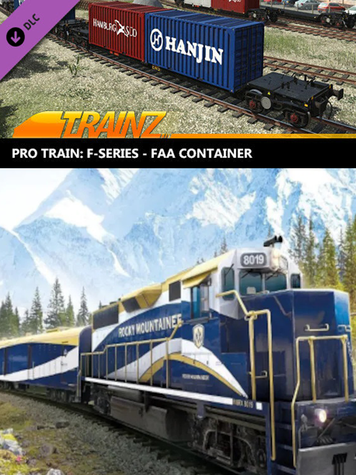 Trainz 2019: Pro Train - F-Series: FAA Container cover