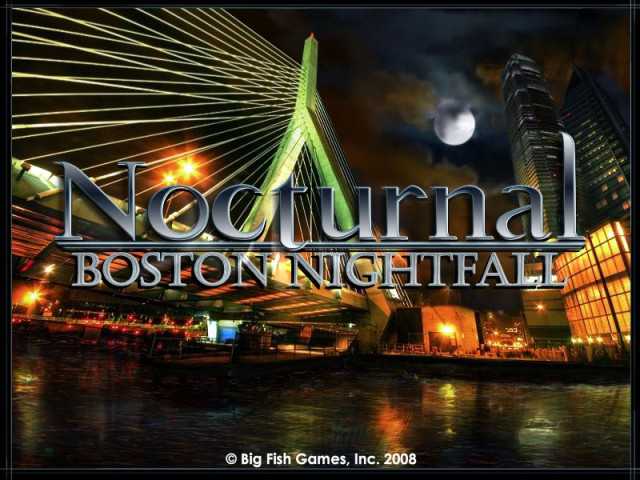 Nocturnal: Boston Nightfall cover