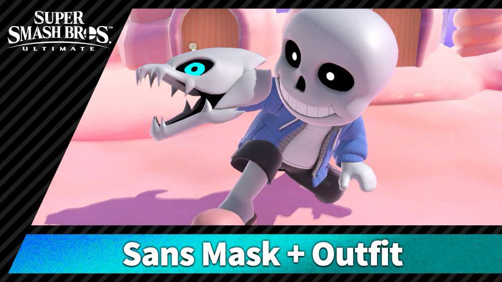 Super Smash Bros. Ultimate: Sans Mask + Outfit cover
