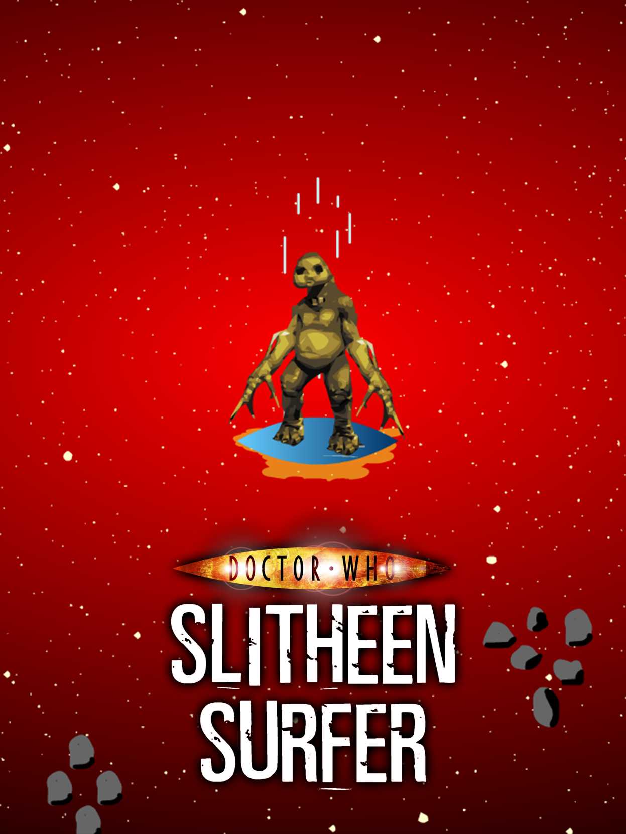 Doctor Who: Slitheen Surfer cover