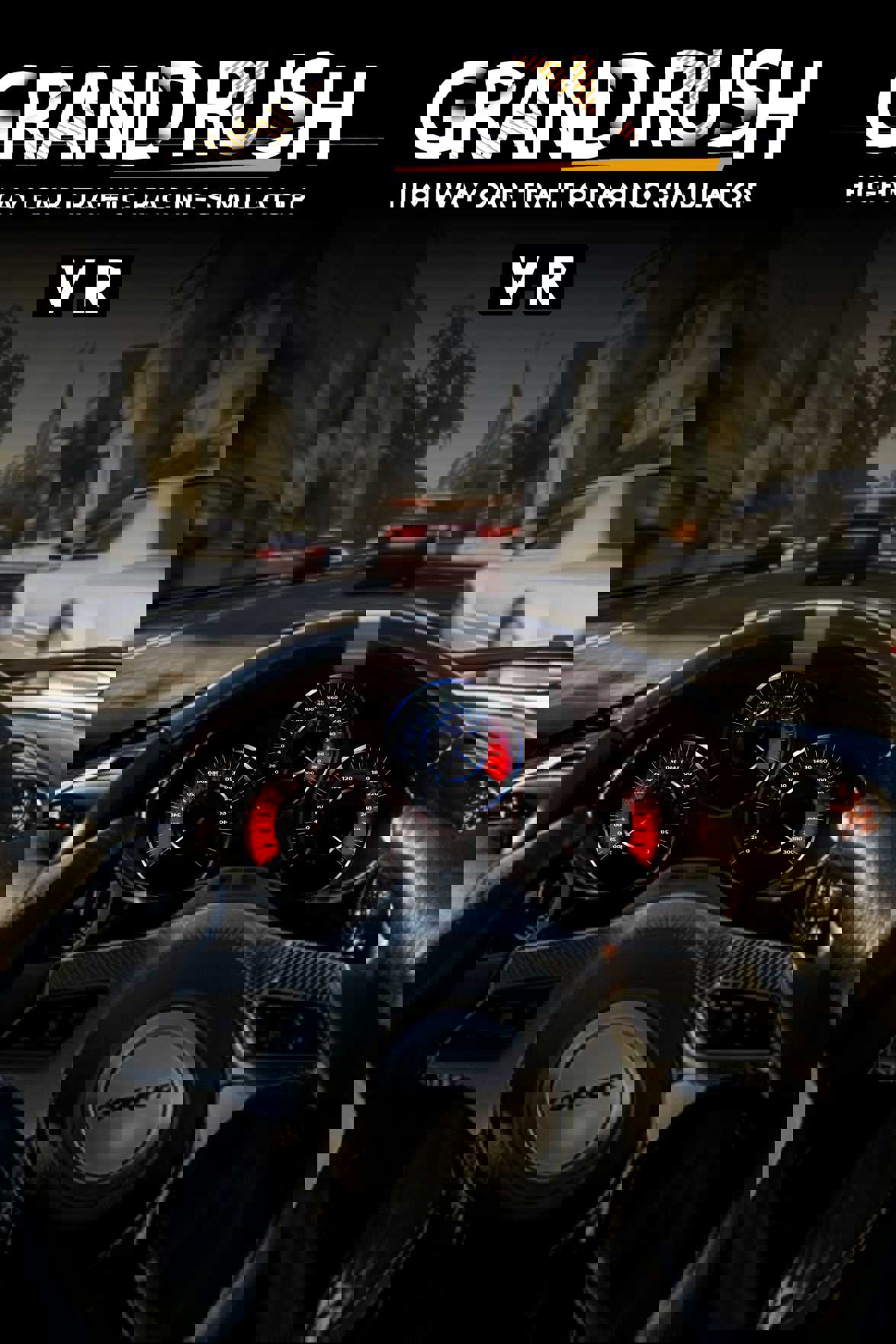 Grand Rush VR: Highway Car Traffic Racing Simulator cover