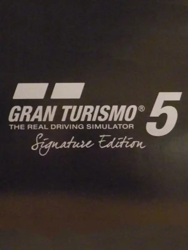 Gran Turismo 5: Signature Edition cover