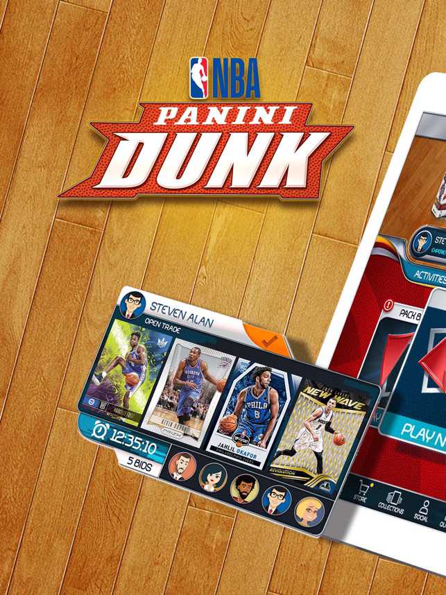 NBA Panini Dunk cover