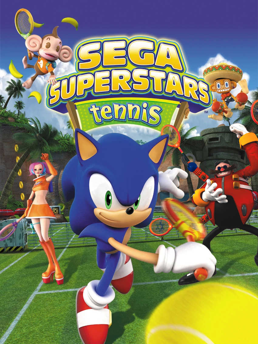 Sega Superstars Tennis cover