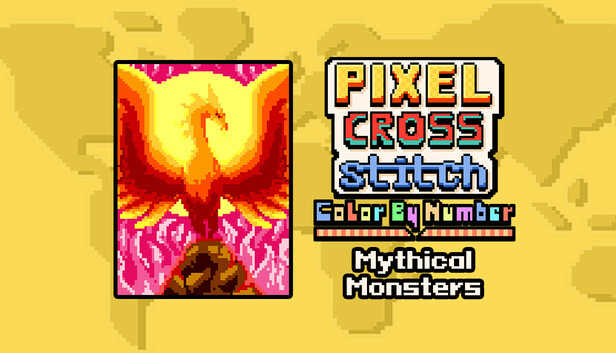Pixel Cross Stitch: Mythical Monsters Pack cover