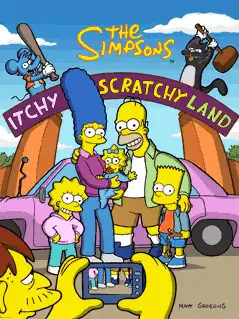 The Simpsons: Itchy & Scratchy Land cover