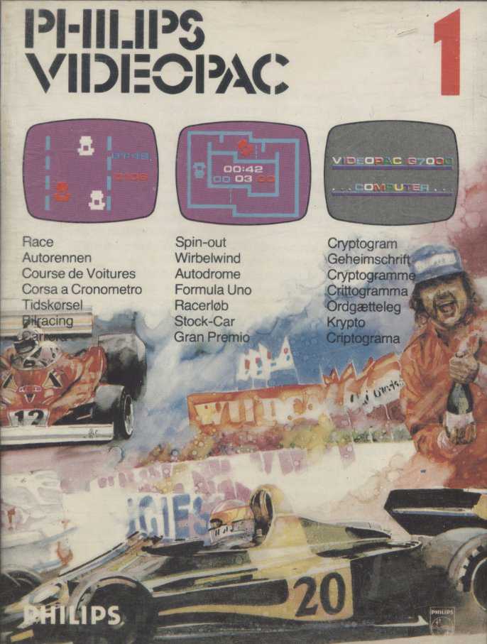 1 Race / Spin-out / Cryptogram cover