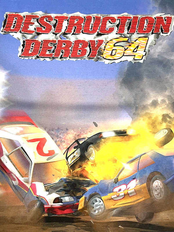 Destruction Derby 64 cover