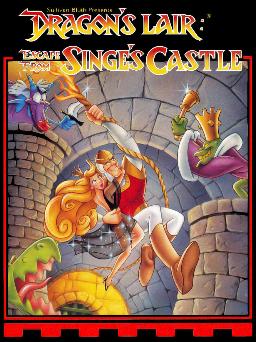 Dragon's Lair: Escape from Singe's Castle cover