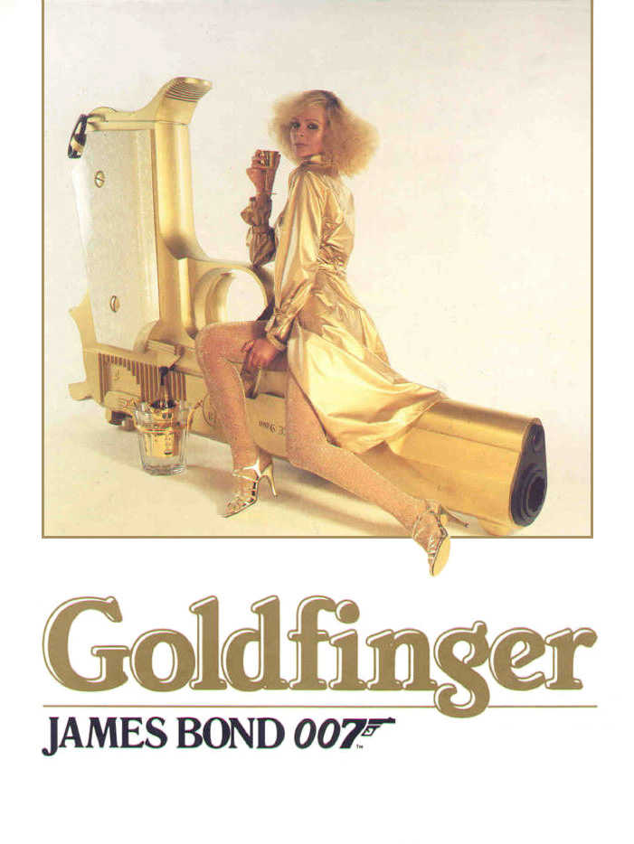 James Bond 007: Goldfinger cover