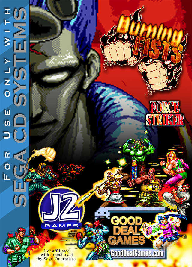 Burning Fists: Force Striker cover