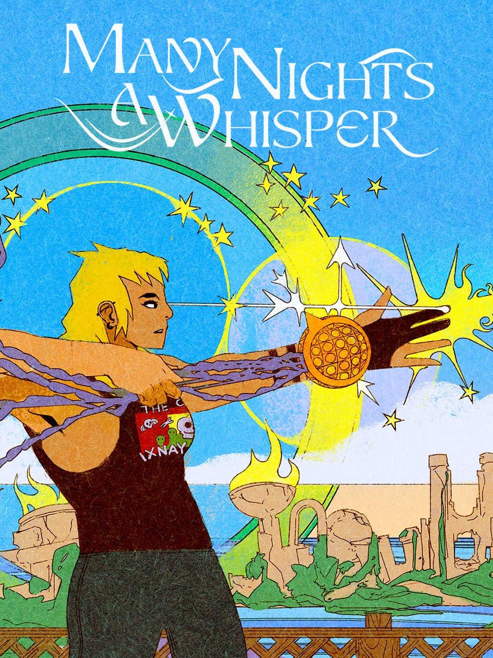 Many Nights a Whisper cover