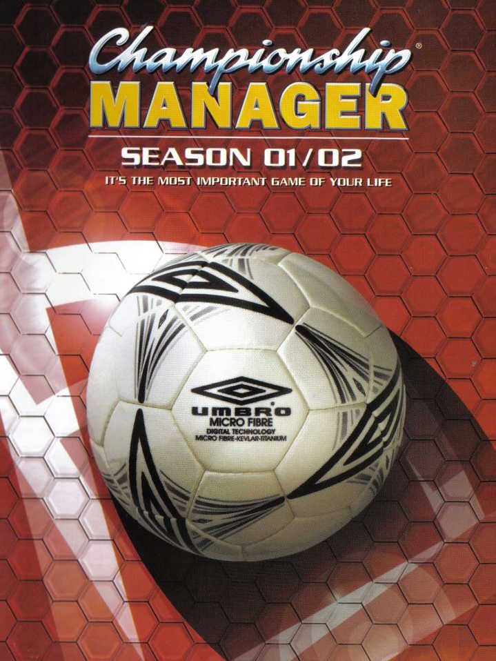 Championship Manager: Season 01/02 cover