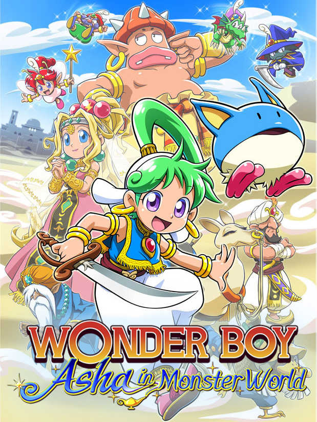 Wonder Boy: Asha in Monster World cover