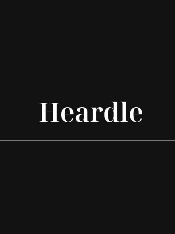 Heardle cover