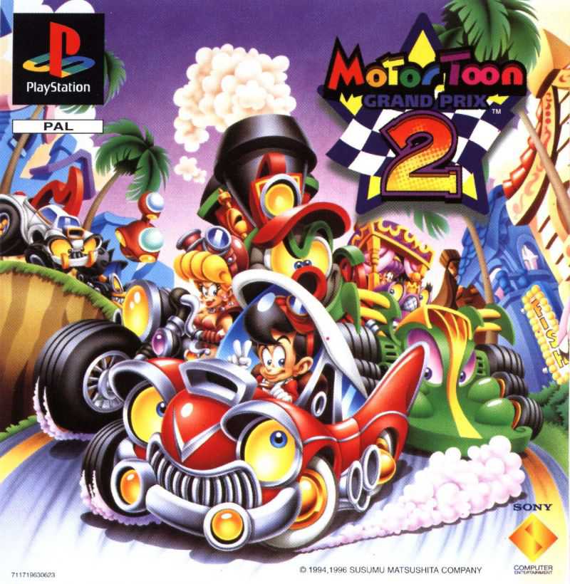 Motor Toon Grand Prix 2 cover