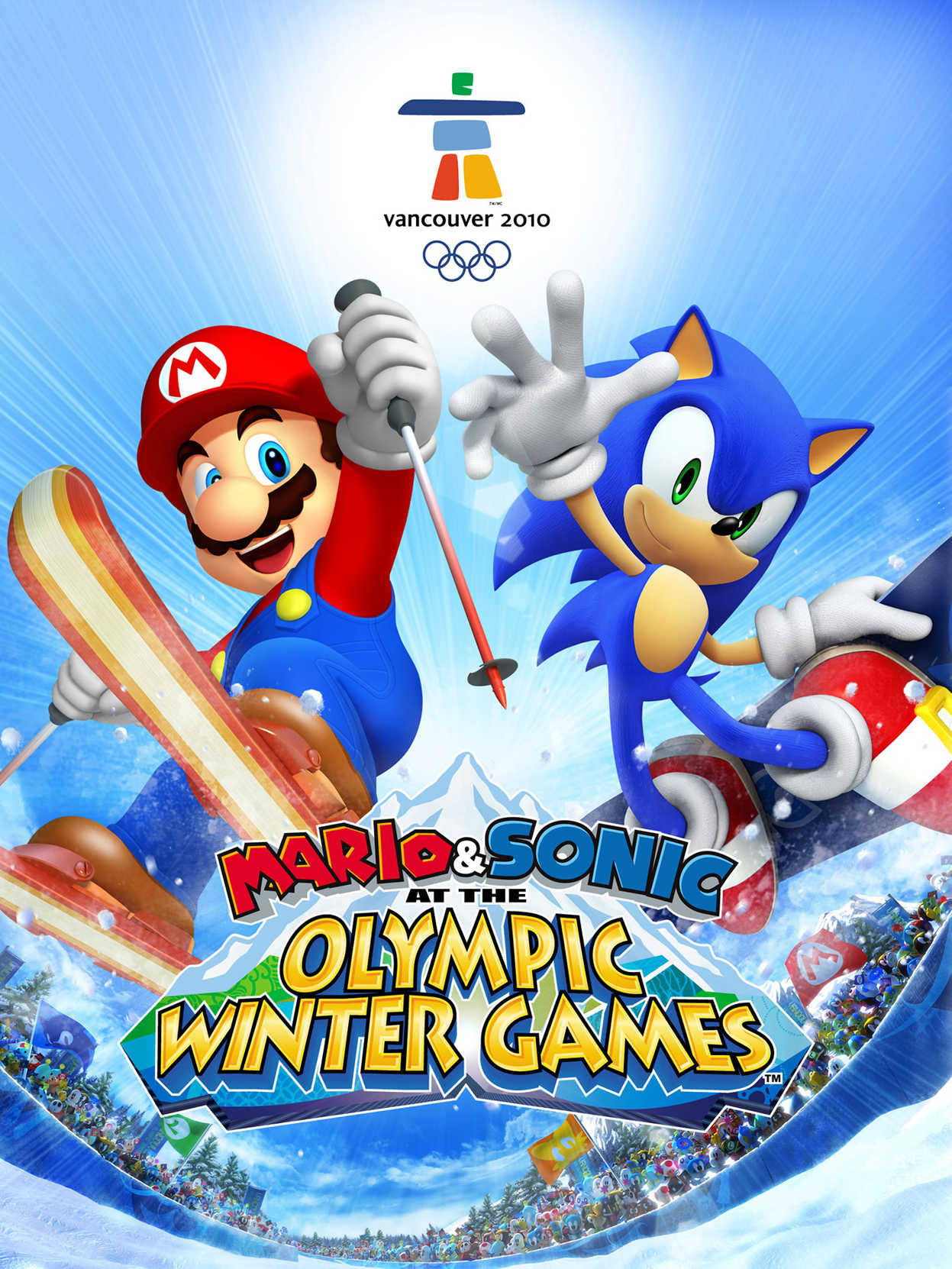Mario & Sonic at the Olympic Winter Games cover