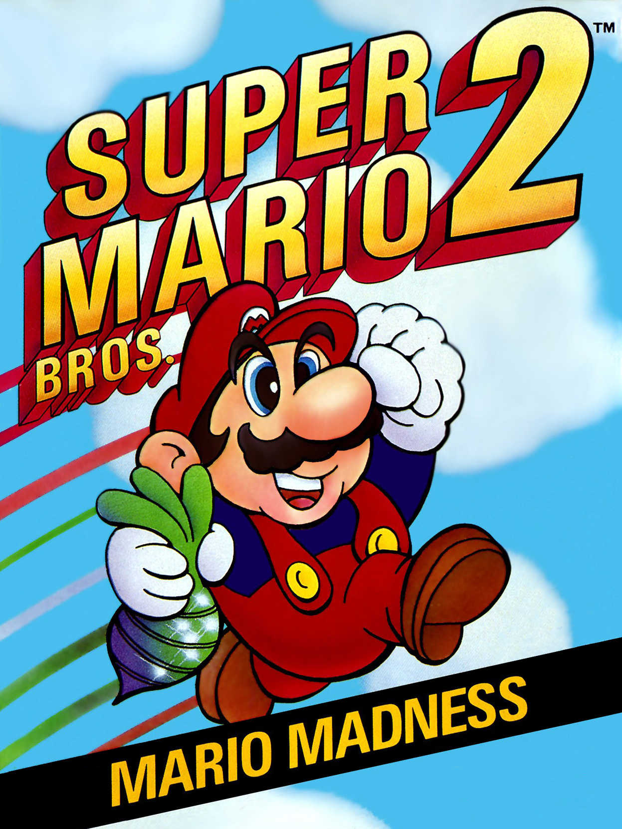 Super Mario Bros. 2 cover
