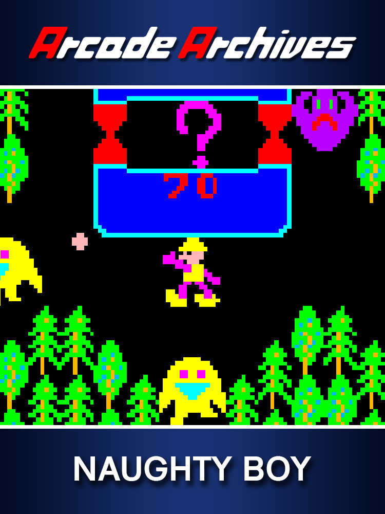 Arcade Archives: Naughty Boy cover