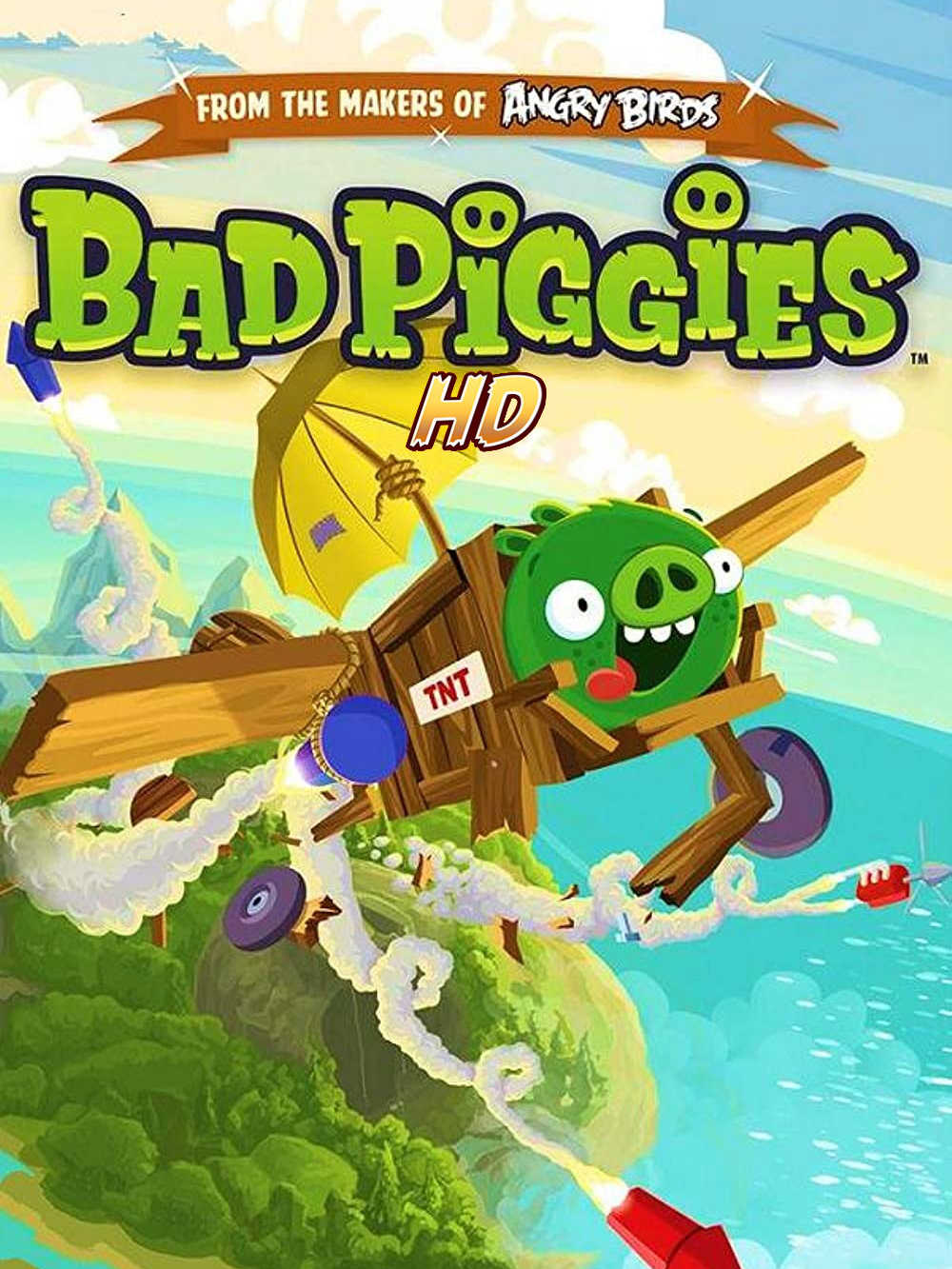 Bad Piggies HD cover