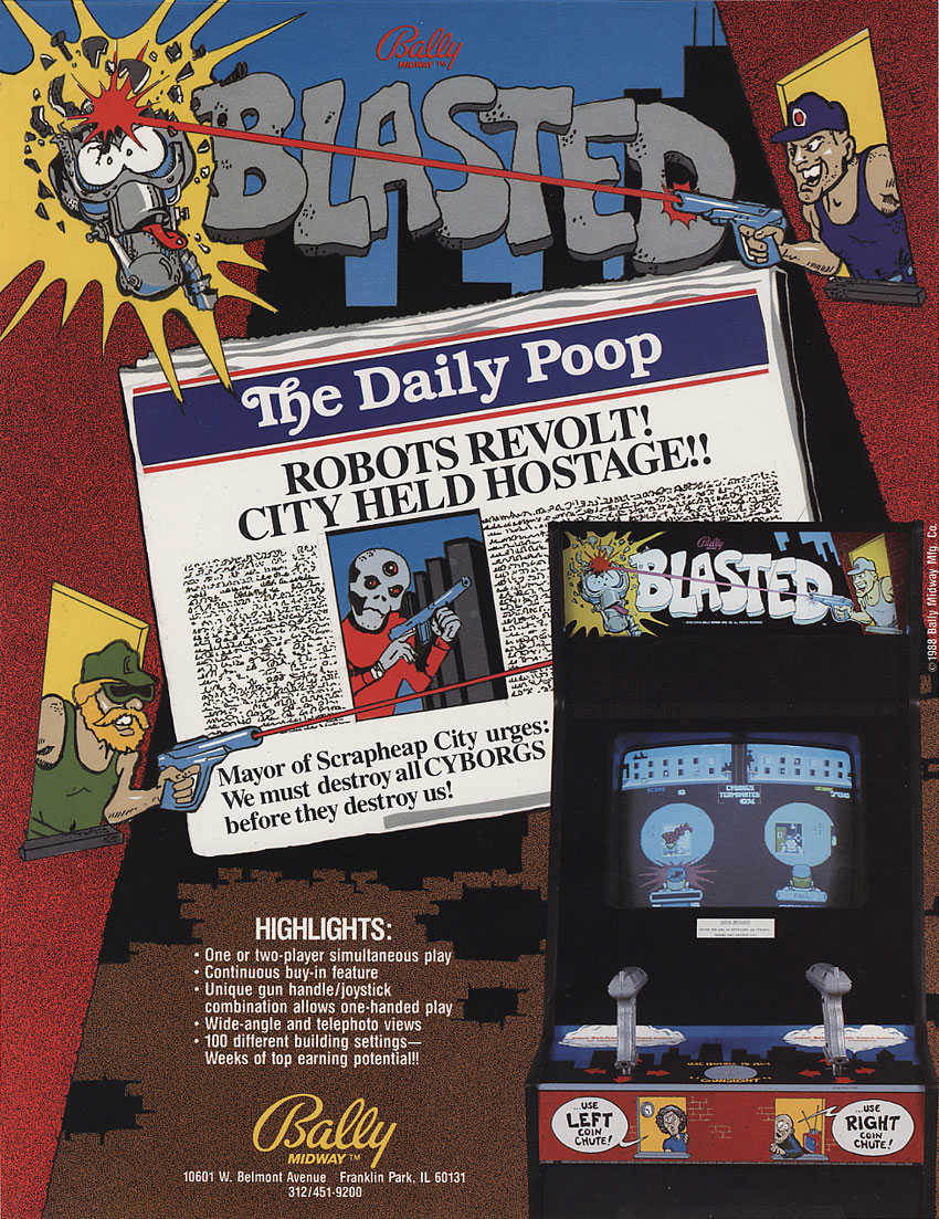 Blasted cover