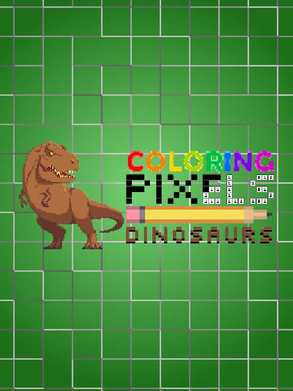 Coloring Pixels: Dinosaurs Pack cover