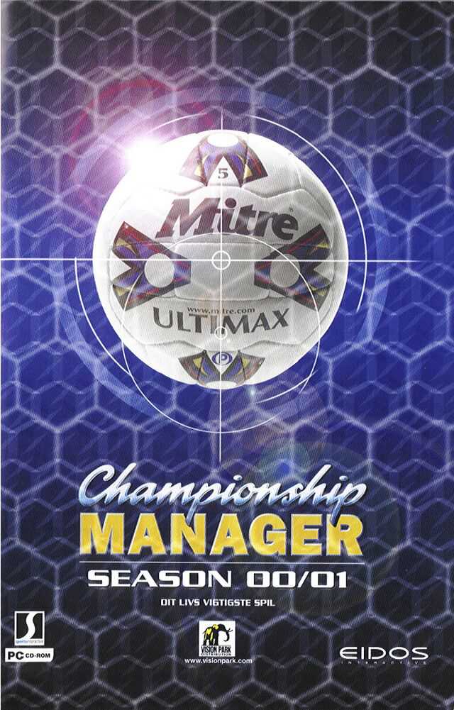 Championship Manager: Season 00/01 cover