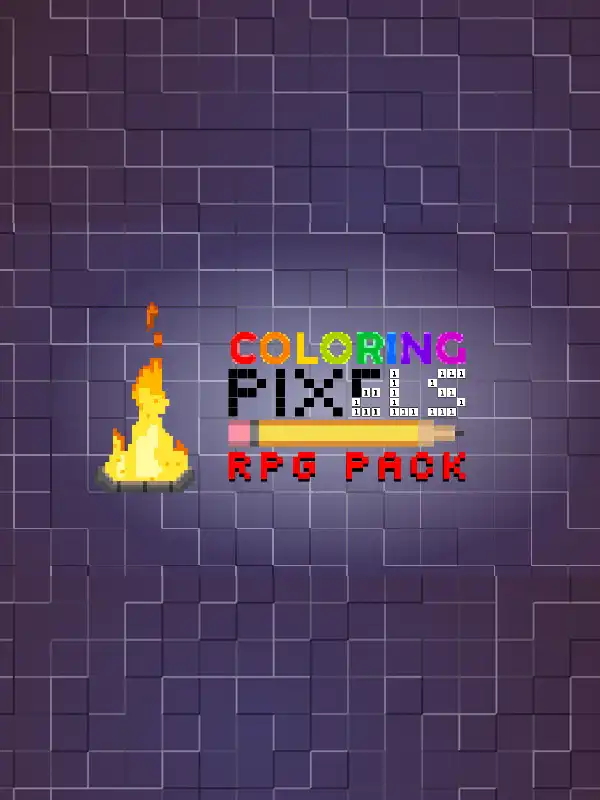 Coloring Pixels: RPG Book cover