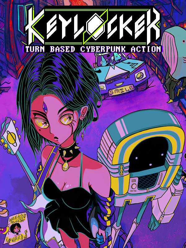 Keylocker: Turn Based Cyberpunk Action cover