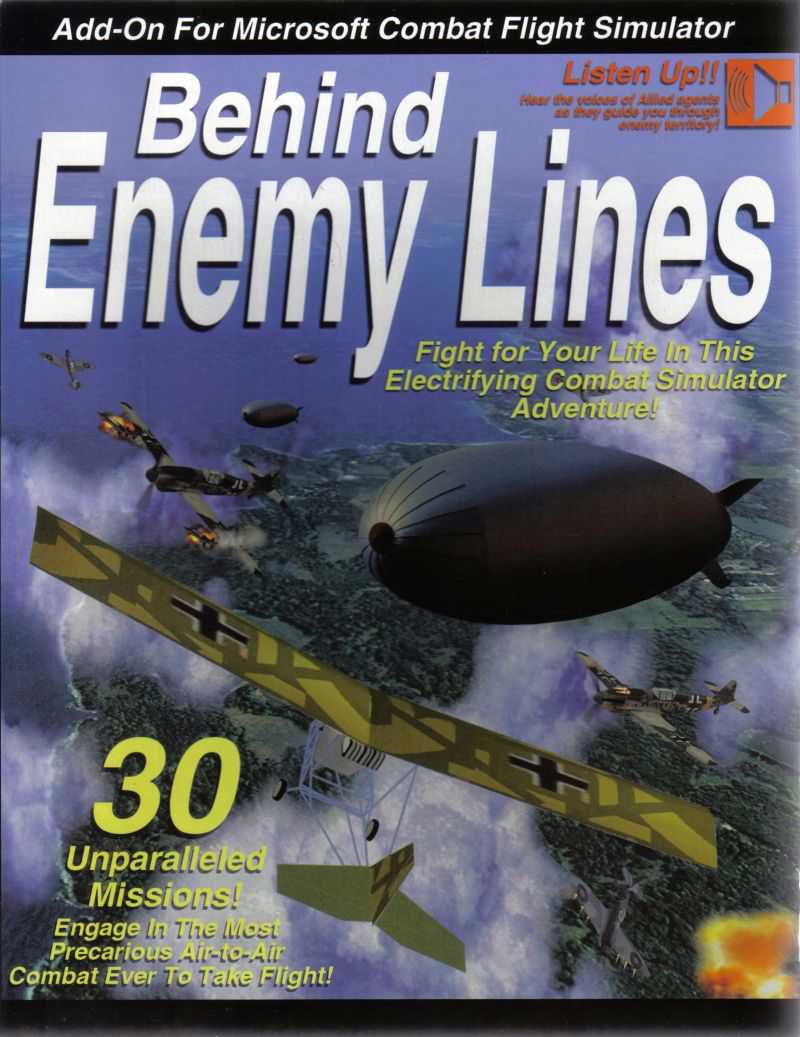 Microsoft Combat Flight Simulator: WWII Europe Series - Behind Enemy Lines cover
