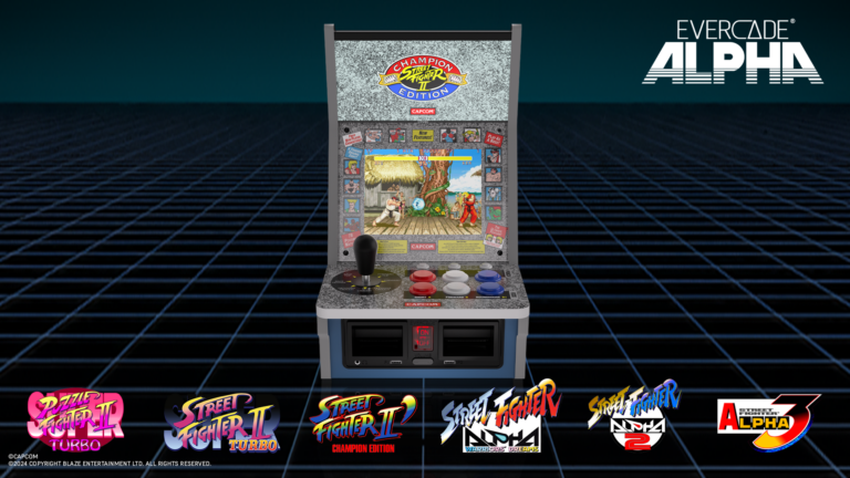 Evercade Alpha Street Fighter Bartop Arcade cover