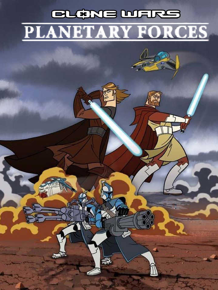 Star Wars: Clone Wars: Planetary Forces cover