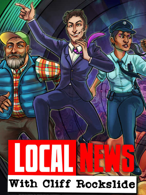 Local News with Cliff Rockslide cover
