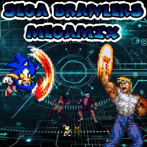 Sega Brawlers Megamix cover