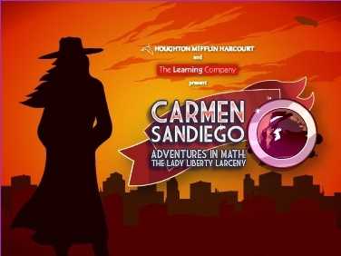 Carmen Sandiego Adventures in Math: The Lady Liberty Larceny cover