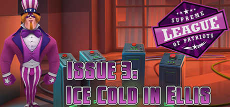 Supreme League of Patriots Issue 3: Ice Cold in Ellis cover