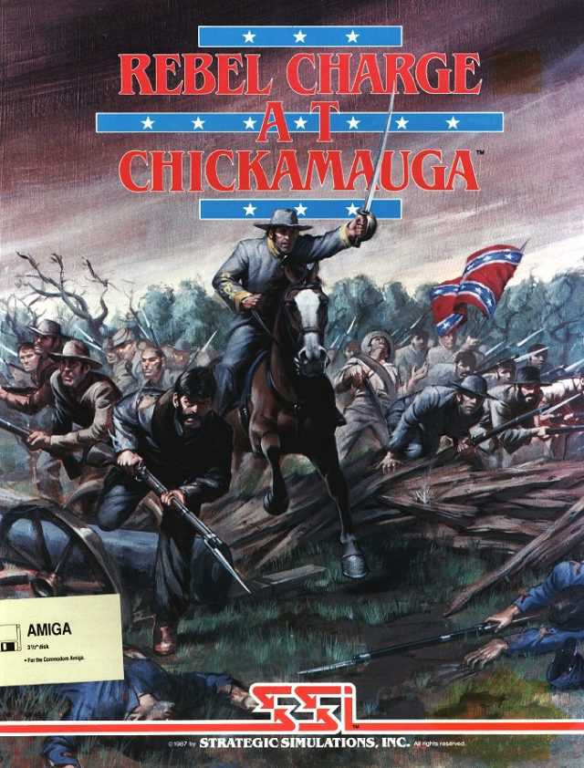 Rebel Charge at Chickamauga cover