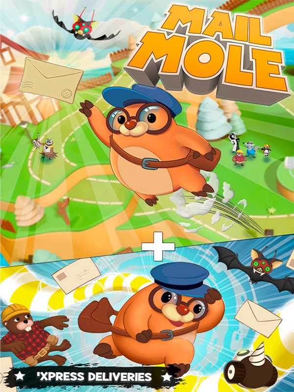 Mail Mole + 'Xpress Deliveries cover
