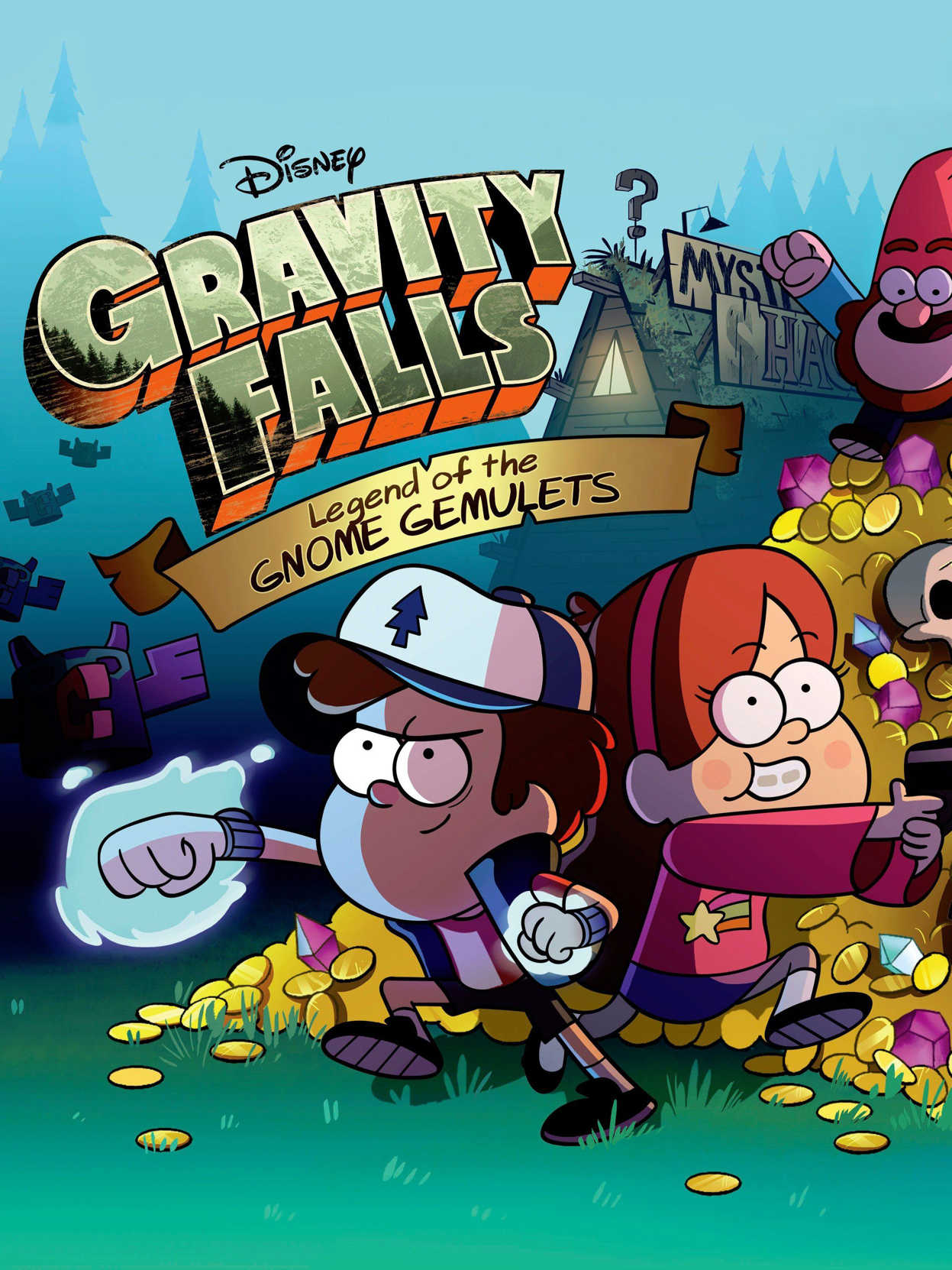 Gravity Falls: Legend of the Gnome Gemulets cover