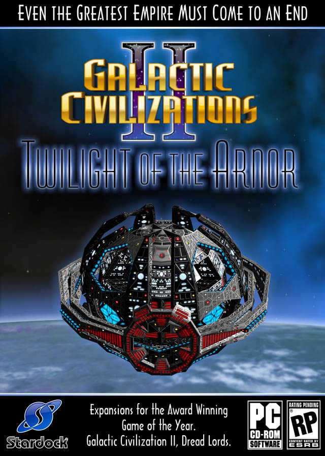 Galactic Civilizations II: Twilight of the Arnor cover