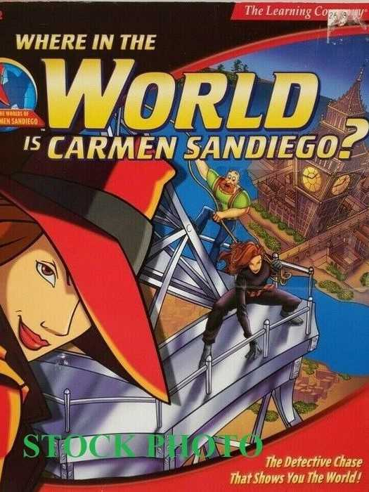 Where in the World Is Carmen Sandiego? cover