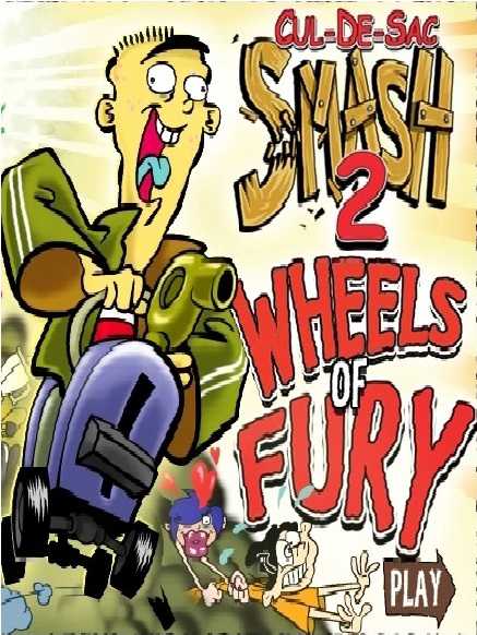 Ed, Edd n Eddy: Cul de Sac Smash II - Wheels of Fury cover
