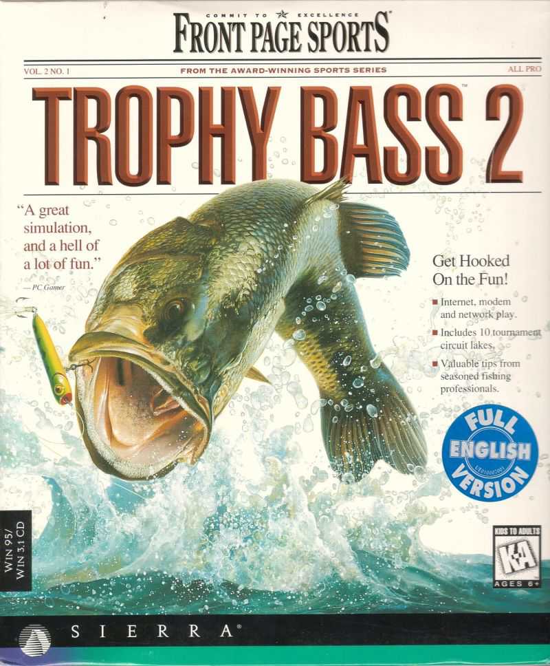 Front Page Sports: Trophy Bass 2 cover