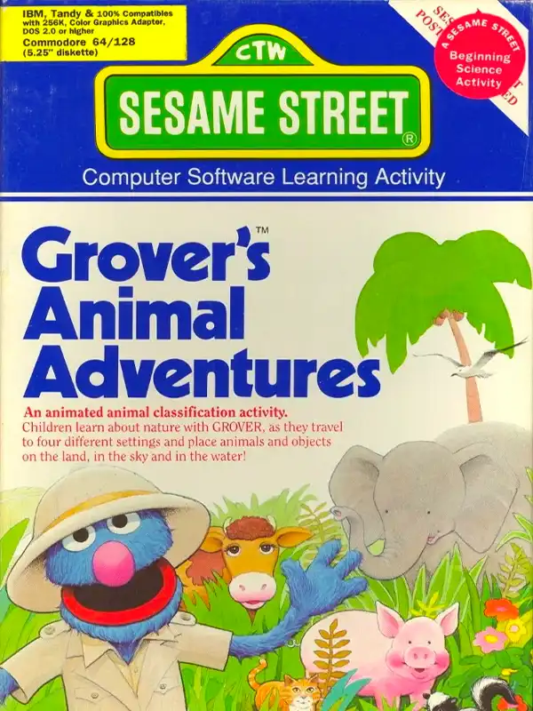 Grover's Animal Adventures cover