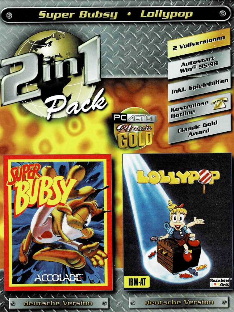 2 in 1 Pack: Super Bubsy/Lollypop cover