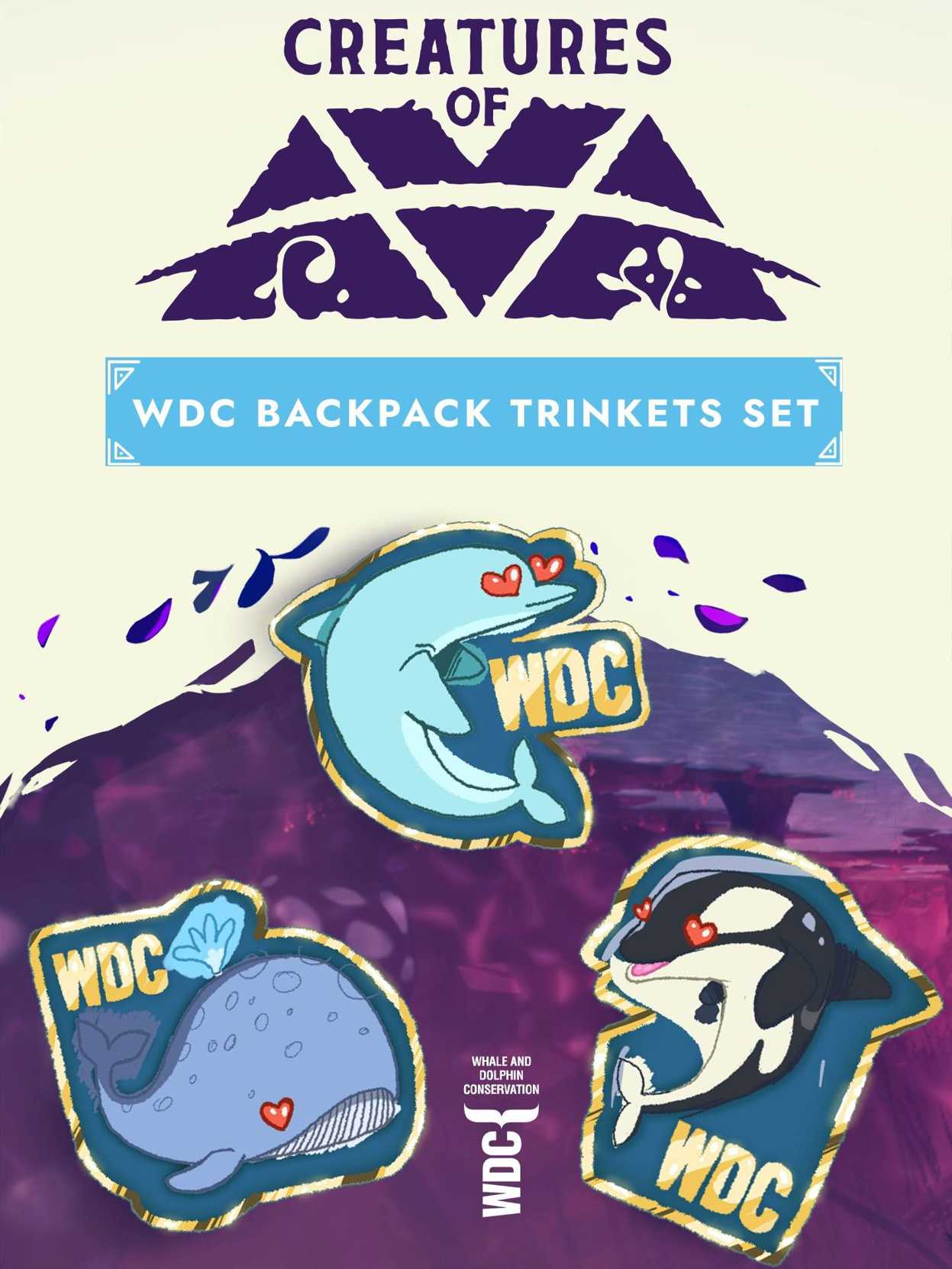Creatures of Ava: WDC Charity Backpack Trinkets Set cover